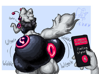 antennae_(anatomy) anthro anus balls big_anus big_balls big_butt big_tail butt electronics fur genitals grey_body grey_fur huge_anus huge_balls huge_butt hyper hyper_butt machine male nude offscreen_character phone phone_app protogen_visor puffy_anus simple_background smile solo tail text wiggle wiggling_butt anatoly_genghis_khan g-khan protogen 2026 4:3 colored digital_drawing_(artwork) digital_media_(artwork) english_text paint.net_(artwork) shaded signature