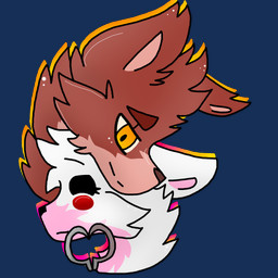 anthro duo female fluffy fur hook hook_hand intraspecies machine male multicolored_body multicolored_fur pink_body pink_fur red_body red_fur romantic romantic_couple smile white_body white_fur yellow_eyes scurryy five_nights_at_freddy's five_nights_at_freddy's_2 scottgames foxy_(fnaf) mangle_(fnaf) animatronic canid canine fox mammal robot 1:1 2015 alpha_channel