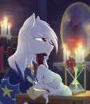 2014 book book_shelf bookshelf candle cloak clothing equestria-prevails equine flower friendship_is_magic fur gold hair hooves horse male mammal mirror my_little_pony necklace pony purple_eyes red_eyes reflection rose rose_petal rose_petals scroll starswirl_the_bearded_(mlp) white_hair
Rating: Safe
Score: 15
User: 2DUK
Date: January 29, 2014
