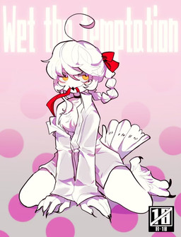 accessory ambiguous_gender anthro avian_feet beak black_claws bottomless bow_accessory bow_ribbon braided_hair chest_tuft claws clothed clothing dotted_background feathers feet finger_claws hair hair_accessory hair_bow hair_ribbon kneeling partially_clothed pattern_background ribbons seductive shirt shirt_only simple_background solo tail tail_feathers talons text toes topwear topwear_only tuft white_body white_clothing white_face white_feathers white_hair white_shirt white_topwear yellow_eyes unknown_artist avian bird horned_owl mammal owl snowy_owl true_owl digital_media_(artwork) english_text hi_res
