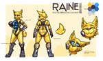 anthro armwear biohazard_symbol blue_eyes boots clothing elbow_gloves female filter footwear gas_mask gloves handwear hazard_symbol hazmat_suit heart_symbol hollow_body knee_boots knee_highs latex legwear mask open_suit pronouns question_mark shoes smile symbol synthetic text unusual_anatomy what_has_science_done krd raine_(rubbercreatures) animate_inanimate canid canine canis living_clothing mammal wolf english_text hi_res