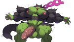 abs anthro balls biceps big_balls big_muscles big_penis erection genitals glans growth huge_balls huge_muscles huge_penis humanoid_genitalia humanoid_penis hyper hyper_muscles male muscle_growth muscular nipples nude pecs penis solo toxic_chain vein veiny_penis hatake nintendo pokemon canid generation_9_pokemon legendary_pokemon mammal okidogi pokemon_(species) absurd_res hi_res