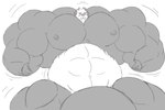 abs anthro biceps big_muscles big_penis blush genitals huge_muscles huge_penis hyper hyper_genitalia hyper_muscles hyper_penis male muscular nipples pecs penis solo bughemoth luigiman nintendo pokemon generation_6_pokemon pangoro pokemon_(species) 3:2