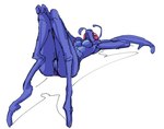 antennae_(anatomy) anthro anus bent_arm bent_legs big_breasts big_eyes big_nipples biped blue_body blue_breasts breasts compound_eyes female genitals innie_pussy lying monotone_body mouth_closed nipples no_irises nude nude_anthro nude_female on_back pose pupils purple_nipples pussy red_eyes simple_background solo thick_thighs unusual_pupils white_background yamabat image_comics invincible_(image_comics) arthropod insect thraxan 2024 colored_sketch digital_drawing_(artwork) digital_media_(artwork) pinup sketch