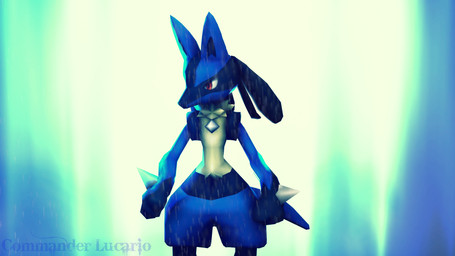 ambiguous_gender anthro biped explosion lights raining simple_background solo white_background commander_lucario sprinkles_(artist) nintendo pokemon canid canine generation_4_pokemon lucario mammal pokemon_(species) 16:9 2016 3d_(artwork) digital_media_(artwork) hi_res source_filmmaker_(artwork) widescreen