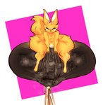 anthro balls big_balls big_butt big_penis biped bodily_fluids butt eyes_closed fur genital_fluids genitals huge_balls huge_butt huge_penis huge_thighs hyper hyper_balls hyper_genitalia hyper_penis male orange_body orange_fur penis precum simple_background sitting_on_balls solo tail thick_thighs wide_hipped_male eldiipiid icon_(ic0nmon) canid canine fox mammal hi_res