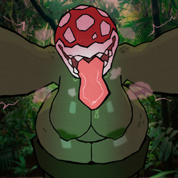 areola big_breasts bodily_fluids breasts female first_person_view green_body green_nipples hanging_breasts long_tongue nipples plant saliva sharp_teeth solo teeth thick_thighs tongue tongue_out warp_pipe seabassreels mario_bros nintendo elemental_creature flora_fauna humanoid piranha_plant 1:1 hi_res
