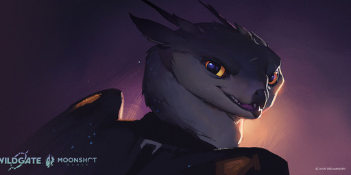 anthro beak fur grey_body grey_fur horn looking_at_viewer male open_mouth simple_background smile solo yellow_eyes laurel_austin wildgate mophs_(wildgate) arthropod deer hybrid insect lepidopteran mammal moth digital_media_(artwork) hi_res official_art portrait