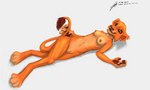 anthro anthrofied biped breasts female fur genitals lying_on_ground nipples nude on_ground pussy solo young soulgryph disney the_lion_guard the_lion_king vitani_(the_lion_king) felid lion mammal pantherine 5:3 digital_media_(artwork) hi_res