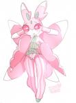 blush clothing female panties plant solo underwear inkbuns nintendo pokemon arthropod elemental_creature flora_fauna generation_7_pokemon insect lurantis pokemon_(species) hi_res