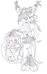 2_toes anthro barefoot belly big_belly bulge digestion duo feet female female/female female_pred female_prey forced fully_inside internal oral_vore soft_vore toes unwilling_prey view vore willing_pred slash_(artist) archie_comics sega sonic_the_hedgehog_(archie) sonic_the_hedgehog_(comics) sonic_the_hedgehog_(series) nicole_the_lynx rouge_the_bat bat felid feline lynx mammal