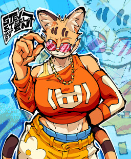 Rating: s
ID: 5707246
Date: 2025-07-13 22:25:00 -0400
Status: active
Score: 11
2025 amar_(stevsteelen) anthro big_breasts bottomwear breasts chain_necklace clothing colored digital_media_(artwork) eyewear felid feline female floral_pattern hi_res ibispaint_(artwork) inner_ear_fluff jewelry looking_at_viewer mammal midriff necklace oversized_bottomwear oversized_clothing oversized_pants pants red_eyes red_eyewear red_sunglasses serval solo stevsteelen sunglasses tuft post #5707246