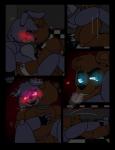 anal anal_penetration animatronic anthro avj_(artist) bear blush bonnie_(fnaf) comic duo erection five_nights_at_freddy's freddy_(fnaf) genitals heart_symbol hi_res lagomorph leporid looking_pleasured machine male male/male male_penetrated male_penetrating male_penetrating_male mammal metal_penis penetration penis rabbit robot scottgames sex