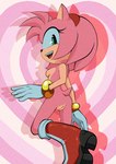 anthro anus blinking boots boots_only breasts clothing female footwear footwear_only genitals gloves green_eyes handwear happy heart_symbol looking_at_viewer mostly_nude nipples on_one_leg open_mouth pussy seductive shoes slim small_breasts solo standing tail teeth thin_thighs tongue pix-n-tix sega sonic_the_hedgehog_(series) amy_rose eulipotyphlan hedgehog mammal 2024 animated short_playtime