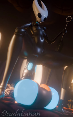 abdominal_bulge anthro anthro_penetrated black_body black_eyes blue_cum bodily_fluids breasts bulge butt clitoris colored_cum cum cum_inflation cum_inside deep_penetration dildo dildo_in_vagina dildo_insertion female female_penetrated genital_fluids genitals humanoid_genitalia humanoid_vulva inflation large_penetration masturbation moan nipples non-mammal_breasts non-mammal_nipples penetration sex_toy sex_toy_in_vagina sex_toy_insertion solo spread_legs spreading unusual_bodily_fluids unusual_cum unusual_genital_fluids vaginal vaginal_masturbation vaginal_penetration vulva white_body sudabanan hollow_knight_(franchise) team_cherry hornet_(hollow_knight) arthropod humanoid insect 3d_(artwork) 3d_animation animated digital_media_(artwork) hi_res high_framerate long_playtime sound video