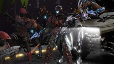 3_fingers 3_toes ambush anthro arm_blade armor assault_rifle avian_caruncle axe balaclava car city city_background digitigrade energy_blade energy_weapon explosives face_covered feather_hair feathered_crest feathers feet female female_anthro fingers fire_axe full_armor glowing glowing_eyes grenade group gun head_crest headlight holding_another holding_axe holding_gun holding_object holding_ranged_weapon holding_rifle holding_weapon light male male/female male_human mask night odst outside palm_tree parody pink_eyes plant pseudo_hair pupils quill_hair ranged_weapon rebel rifle shotgun slit_pupils standing swords_of_sanghelios tan_body toes tree unsc vehicle warthog_vehicle_(halo) weapon winch_(object) yellow_body yellow_eyes yellow_feathers synca pickle_juice_(modeler) halo_(series) hotline_miami microsoft xbox_game_studios syn_cah alien avian human kig-yar mammal ruuhtian scalie t'vaoan 16:9 3d_(artwork) digital_media_(artwork) hi_res widescreen