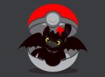 absurd_res black_body claws crossover dragon feral green_eyes hi_res how_to_train_your_dragon looking_at_viewer night_fury nintendo plain_background pokéball pokémon restricted_palette scalie solo toothless video_games western_dragon
Rating: Safe
Score: 6
User: Lizardite
Date: December 31, 2013