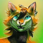 ambiguous_gender anthro blue_eyes brown_body brown_fur brown_hair fur hair open_mouth solo teeth safiru domestic_cat felid feline felis mammal 1:1 2022 digital_media_(artwork) hi_res