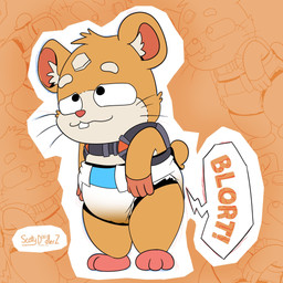 anthro blort bodily_noises clothed clothing diaper feces male pooping relieved soiled_diaper soiling soiling_diaper solo tail unclean_diaper used_diaper using_diaper wearing_diaper conditional_dnp scoty_doodlerz blizzard_entertainment overwatch hammond_(overwatch) cricetid hamster mammal rodent 1:1 digital_media_(artwork) hi_res