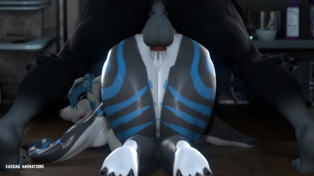 4_toes all_fours anal anal_penetration animal_genitalia animal_penis anthro anthro_on_anthro anthro_penetrated anthro_penetrating anthro_penetrating_anthro anthro_penetrating_female ass_up backsack balls bedroom_eyes big_breasts big_butt big_penis black_body black_claws black_fur blue_body blue_hair blue_scales blue_stripes breasts butt canine_genitalia canine_penis claws curling_toes duo erection faceless_anthro faceless_character faceless_male feet female female_penetrated fucked_silly fur genitals grey_balls grey_body grey_fur hair happy happy_sex inside interspecies knot knot_fucking leg_markings looking_pleasured male male/female male_on_anthro male_penetrating male_penetrating_anthro male_penetrating_female markings narrowed_eyes penetration penile penile_penetration penis penis_in_ass pink_vulva red_penis scales seductive sex sharp_teeth side_boob socks_(marking) striped_body striped_scales stripes teeth thick_thighs thrusting toe_claws toes tongue vulva white_body white_hair white_scales kasdaq petruz_(modeler) warfaremachine_(modeler) nika_sharkeh warfare_nika wolf_(petruz) aquatic canid canine canis fish mammal requiem_shark shark tiger_shark wolf 16:9 2023 3d_(artwork) 3d_animation animated digital_media_(artwork) hi_res high_framerate loop no_sound short_playtime video widescreen