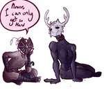 anthro duo flirting genitals male male/male nude penis monday_(me0wme0wman) hollow_knight team_cherry fan_character arthropod humanoid 1:1 absurd_res hi_res