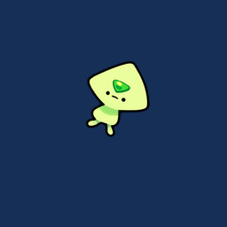 ambiguous_gender dot_eyes forehead_gem gem not_furry peridot_(gem) simple_eyes solo toony yellow_body discount-supervillain cartoon_network steven_universe smolidot alien gem_(species) peridot_(gem_species) 1:1 animated digital_media_(artwork)