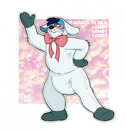 abstract_background ageplay anthro blue_body blue_fur blue_hair blue_nose blush clothing cloud dark_nose diaper diaper_fetish embarrassed fur green_eyes hair infantilism male nerd onesie overweight overweight_anthro overweight_male pink_bow roleplay slightly_chubby text white_body white_fur possumkiddo canid canine canis hybrid mammal wolfdog 2025 digital_drawing_(artwork) digital_media_(artwork) english_text full-length_portrait hi_res portrait