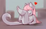 <3 ajin blush breasts cat chibi dildo eyes_closed feline female fur grey_fur hair hindpaw insertion lying mammal masturbation nipples nude on_back paws penetration pink_hair sex_toy solo
Rating: Explicit
Score: 34
User: ippiki_ookami
Date: February 17, 2014