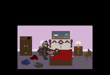 age_difference anal anal_knotting anal_orgasm anal_penetration anthro anthro_on_anthro anthro_penetrated anthro_penetrating anthro_penetrating_anthro arm_tattoo beard bed bedroom bodily_fluids bottomwear brown_hair clothing clothing_on_floor cuck_chair cum cum_in_ass cum_inside cum_leaking_from_ass cum_on_chest cum_on_ground cum_on_self cum_while_penetrated cumshot denim denim_bottomwear denim_clothing duo ejaculation excessive_cum excessive_genital_fluids eye_roll eyes_closed facial_hair flannel flannel_shirt fur furniture genital_fluids genitals grey_beard grey_body grey_facial_hair grey_fur grey_hair hair hands-free holding_both_legs infidelity jeans knot_fucking knotting lamp larger_male leaking_cum long_hair looking_pleasured lying male male/male male_penetrated male_penetrating male_penetrating_male markings mature_anthro mature_male multiple_orgasms nightstand nude older_male on_back orgasm painting_(object) pants pattern_clothing pattern_shirt pattern_topwear penetration penile penile_penetration penis penis_in_ass plaid plaid_clothing plaid_shirt plaid_topwear prostate_orgasm red_blanket sex shirt simultaneous_orgasms size_difference smaller_male smaller_penetrated striped_markings striped_tail stripes table_lotus_position tail tail_markings tan_body tan_fur tattoo thrusting topwear wardrobe saucy_sam ben_(saucy_sam) saucy_sam_(character) canid canine canis hybrid lemur mammal primate procyonid raccoon ring-tailed_lemur strepsirrhine wolf 2026 animated digital_media_(artwork) hi_res loop pixel_(artwork) pixel_animation seamless_loop nonbinary_(lore)