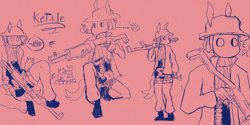 anthro armor bone cigar clothing corpse crop_top emoji face_mask female gun hair headgear helmet holding_gun holding_object holding_ranged_weapon holding_rifle holding_weapon jacket leggings legwear pink_and_blue ranged_weapon rifle shirt skeleton smoking smoking_cigar speech_bubble sweater text topwear weapon lefemdoc ketale_(lefemdoc) equid equine horse mammal hi_res