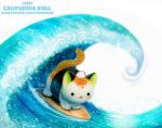 ambiguous_gender black_eyes feral food humor nori pun simple_background smile solo surfboard sushi vehicle visual_pun water watercraft wave white_background piper_thibodeau domestic_cat felid feline felis food_creature mammal 2018 digital_media_(artwork) digital_painting_(artwork)