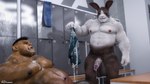 balls belly bodily_fluids clothing cum cum_on_face duo fangs genital_fluids genitals glans humanoid_pointy_ears male muscular muscular_male navel nipples nude penis pointy_ears teeth underwear ad-games bugrol_(ad-games) dirk_(ad-games) humanoid lagomorph leporid mammal orc rabbit 16:9 3d_(artwork) digital_media_(artwork) hi_res widescreen