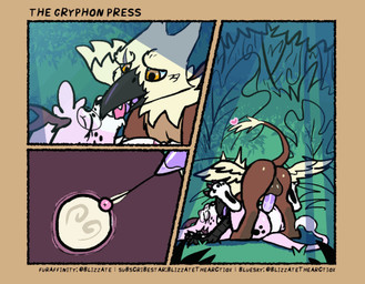 antlers backsack balls beak big_butt bodily_fluids breasts brown_body brown_fur butt butt_jiggle butt_motion cum cum_in_vagina cum_inside cum_while_penetrated duo ejaculation female feral forest forest_background forest_sex from_front_position fur genital_fluids genitals glistening glistening_butt gregory_the_gryphon horn impregnation_request inside internal jiggling loppa_the_jackalope making_out male male/female mating_press nipples pawpads paws penetration penis pink_body pink_fur plant saggy_balls sex spread_wings tail tail_motion tailwag thick_thighs thrusting tongue tree vaginal vaginal_penetration vulva wings blizzate mythology avian gryphon jackalope lagomorph leporid mammal mythological_avian mythological_creature rabbit animated comic