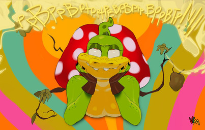 anthro big_butt bottomwear branch breasts butt clothed clothing exclamation_point eye_roll eyelashes fart fart_cloud fart_fetish female flower food freckled_arms freckled_face freckled_shoulders freckles fruit glistening_eyelids green_body green_skin huge_butt long_eyelashes looking_pleasured lying non-mammal_breasts on_front pants peach_(fruit) plant rotting small_breasts smelly smile solo sound_effects tail teeth text tight_bottomwear tight_clothing topless wide_hips yellow_body yellow_fart_cloud yellow_skin vimhomeless sydney_swamp_(vimhomeless) crocodile crocodilian reptile scalie 2025 english_text