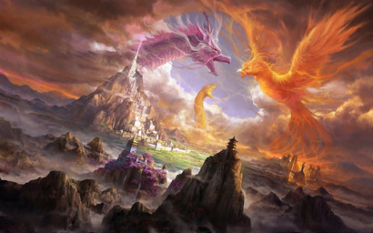 amazing_background ambiguous_gender battle city cloud detailed_background dutch_angle feral fog group high_place landscape mountain outside scenery_porn sky temple molybdenumgp03 european_mythology greek_mythology mythology avian dragon mythological_avian mythological_bird mythological_creature mythological_firebird mythological_scalie phoenix reptile scalie snake 16:10 detailed digital_media_(artwork) digital_painting_(artwork) painting_(artwork) wallpaper widescreen