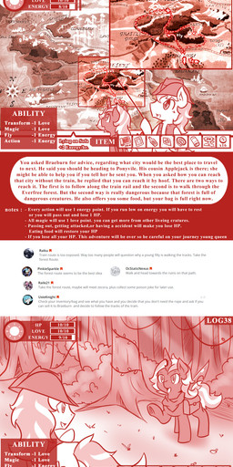 female feral group horn insect_wings male map solo_focus text wings vavacung friendship_is_magic hasbro my_little_pony mythology braeburn_(mlp) fan_character arthropod changeling_(mlp) earth_pony equid equine horse mammal mythological_creature mythological_equine pony unicorn 2015 absurd_res comic digital_media_(artwork) english_text hi_res long_image red_theme story tall_image
