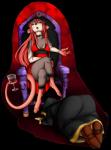 alternative_fashion anthro clothing dominant dress duo female goth fujiokaaika demon mammal murid murine rat rodent hi_res