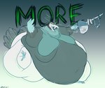 anthro male morbidly_obese morbidly_obese_anthro morbidly_obese_male obese obese_anthro obese_male overweight overweight_anthro overweight_male solo waddle unonyx avian bird galliform peafowl phasianid absurd_res hi_res