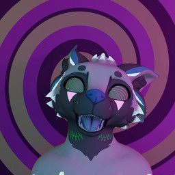 anthro hypnosis male mind_control solo spiral spiral_eyes elvor_xaetri_(artist) elvor_deuzear canid canine canis deuzear domestic_dog mammal animated hi_res short_playtime webm