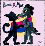 anthro bisexual_pride_colors claws duo face_lick female female/female flag flag_(object) hand_holding lgbt_pride licking long_tongue nipples nude occult_symbol pentagram pride_color_flag pride_colors pride_month_2020 standing star star_after_signature star_in_signature star_polygon symbol text_with_star toe_claws tongue tongue_out atomicmeta night_in_the_woods bea_santello mae_borowski crocodile crocodilian domestic_cat felid feline felis mammal reptile scalie absurd_res character_name hi_res signature