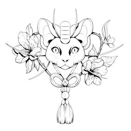 ambiguous_form ambiguous_gender coin flower front_view leaf looking_at_viewer mouth_closed plant pupils rope simple_background slit_pupils solo whiskers white_background white_flower gael_chauvet nintendo pokemon generation_1_pokemon meowth pokemon_(species) 1:1 2019 black_and_white digital_drawing_(artwork) digital_media_(artwork) english_description headshot_portrait hi_res high_contrast monochrome portrait shaded