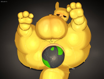after_rape after_sex anal_oviposition anthro balls belly big_belly big_butt black_eyes black_nose bodily_fluids butt egg fur genitals heart_eyes heart_symbol looking_pleasured lying male male_oviposition on_back oviposition penis pregnant pregnant_anthro pregnant_male rear_view small_balls small_penis solo sweat tail tears tears_of_pleasure text thick_thighs yellow_body yellow_ears yellow_fur yellow_tail axoarts rain_world videocult monk_(rain_world) slugcat 2026 artist_name digital_media_(artwork) hi_res