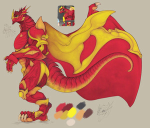 animal_genitalia anthro biped fully_sheathed genitals male male_anthro muscular muscular_anthro muscular_male sheath smile solo tail wings shon2 bakugan bakugan_(series) european_mythology mythology drago_(bakugan) dragon dragonoid_(bakugan) mythological_creature mythological_scalie scalie western_dragon absurd_res hi_res huge_filesize model_sheet