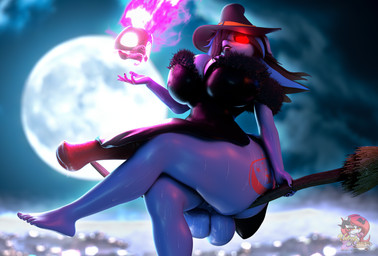 anthro balls big_breasts big_penis breasts butt butt_squish clothing costume erection erection_under_clothing flowing_hair genitals glowing glowing_eyes hair halloween_costume hat headgear headwear herm holidays huge_breasts huge_penis intersex magic magic_user penis saggy_balls sharingan solo squish witch witch_costume witch_hat conditional_dnp velvet_charm halloween hasbro my_little_pony midnight_grave_(midnightarts) bat_pony equid mammal 3d_(artwork) absurd_res blender_(artwork) blender_cycles_(artwork) digital_media_(artwork) hi_res