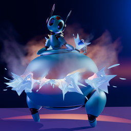 antennae_(anatomy) big_butt black_eyes blue_body bluescreen breaking bursting butt butt_expansion clogged electricity electricity_from_body evaporation expansion explosion featureless_crotch female glitch heart_symbol huge_butt hyper_pear inflation looking_pleasured machine malfunction masochism mechabare monobutt monobutt_expansion mouthless null orgasm plug popping simple_background solo sparks steam water mechadove rain_world videocult looks_to_the_moon_(rain_world) iterator_(rain_world) robot 3d_(artwork) blender_(artwork) blender_cycles_(artwork) digital_media_(artwork) hi_res