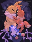 3:4 3_toes absurd_res after_sex bedding bedding_background bodily_fluids clothing cum cum_everywhere cum_inflation cum_inside cum_on_leg duo eevee eeveelution eti_(utopianvee) feet female feral generation_1_pokemon genital_fluids heart_symbol hi_res hindpaw inflation jolteon keli_(utopianvee) legwear male male/female messy nintendo open_mouth pattern_clothing pattern_legwear pawpads paws pillow pokemon pokemon_(species) pokemon_speak simple_background size_difference sketch sleeping smaller_male soles striped_clothing striped_legwear stripes text toes tongue tongue_out utopianvee yellow_body