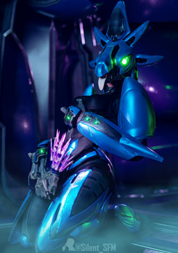 anthro arm_under_breasts armor avian_caruncle blep bodysuit breasts clothing digitigrade face_covered female glowing glowing_eyes green_eyes gun headgear helmet holding_gun holding_object holding_ranged_weapon holding_weapon kneeling looking_at_viewer needler non-mammal_breasts pose ranged_weapon sharp_teeth skinsuit small_breasts solo suggestive_pose teeth tight_clothing tongue tongue_out weapon silent_sfm pickle_juice_(modeler) halo_(series) microsoft xbox_game_studios alien avian kig-yar scalie t'vaoan 3d_(artwork) absurd_res colored digital_media_(artwork) hi_res pinup