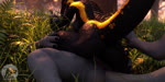 anthro anthro_on_anthro barely_visible_breasts breasts butt duo female female/female forest genitals nude open_mouth plant pussy sex tail teeth tree tribadism vaginal furromantic jurassic_park jurassic_world universal_studios blue_(furromantic) blue_(jurassic_world) indoraptor_(furromantic) dinosaur dromaeosaurid indoraptor prehistoric_species reptile scalie theropod velociraptor 2:1 3d_(artwork) 3d_animation animated digital_media_(artwork) hi_res short_playtime sound webm widescreen