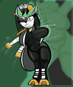 anthro big_breasts black_onesie boots breasts button_(fastener) button_pop clothing female footwear green_body horn huge_breasts metal_boots one_eye_closed onesie overweight overweight_female purple_eyes shoes slightly_chubby slightly_chubby_female solo startled stretching_arms thick_thighs torn_clothing wardrobe_malfunction amespinkinson archie_comics sega sonic_the_hedgehog_(archie) sonic_the_hedgehog_(comics) sonic_the_hedgehog_(series) clove_the_pronghorn mammal pronghorn 5:6 hi_res