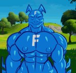 anthro blue_clothing blue_latex blue_skinsuit chest_tattoo clothing drone dronesuit flexing flexing_muscles flexing_pec flexing_pecs latex latex_clothing latex_skinsuit male muscular muscular_male nipple_outline pecs rubber_clothing skinsuit solo tattoo tight_clothing tiburalgo epic_games fortnite mythology hybrid_(fortnite) dragon mythological_creature mythological_scalie scalie 2d_animation animated hi_res loop short_playtime